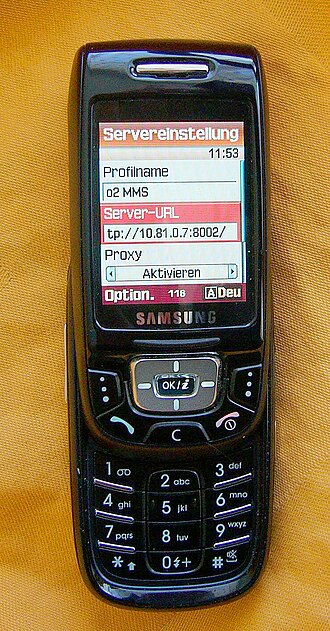 Samsung SGH-D500, 2004